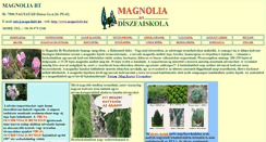 Desktop Screenshot of magnoliabt.hu