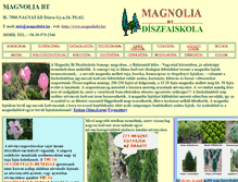 Tablet Screenshot of magnoliabt.hu